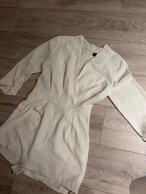 Topshop samfestingur hvítur