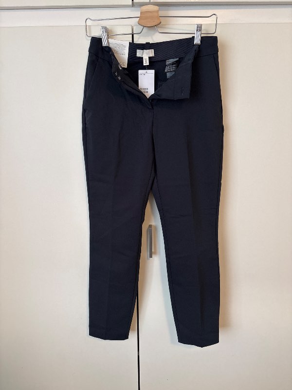 Trousers H&M navy blue