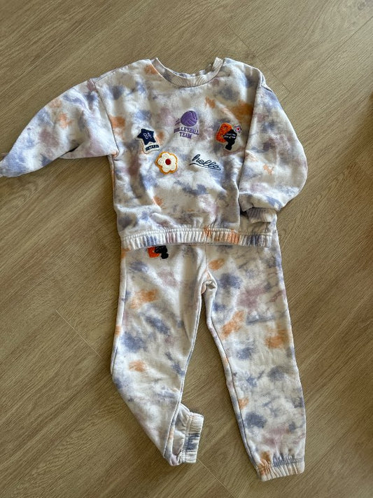 Primark tiedie galli fjólu