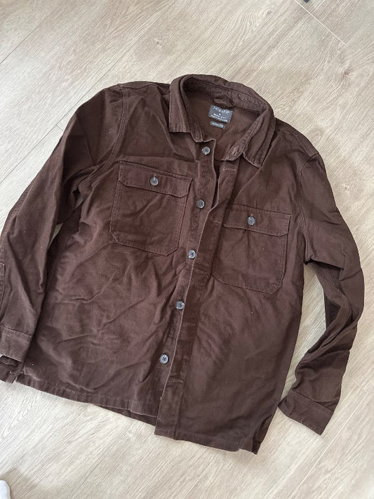Primark brún gallaskyrta