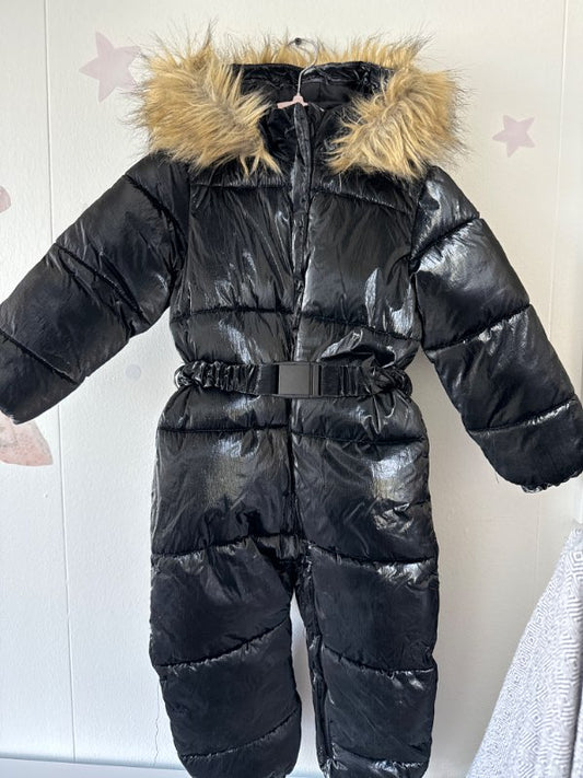 Winter suit black