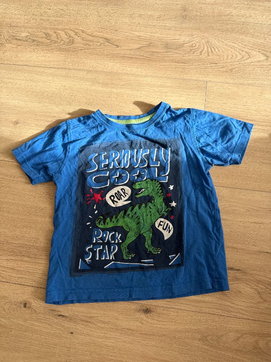 Risaeðlu bolur blár