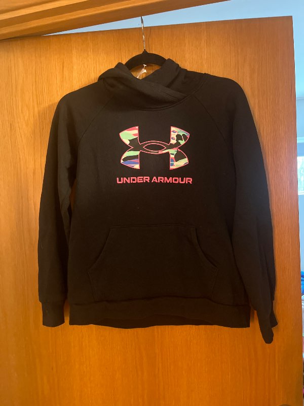 G svört hettupeysa Under armor