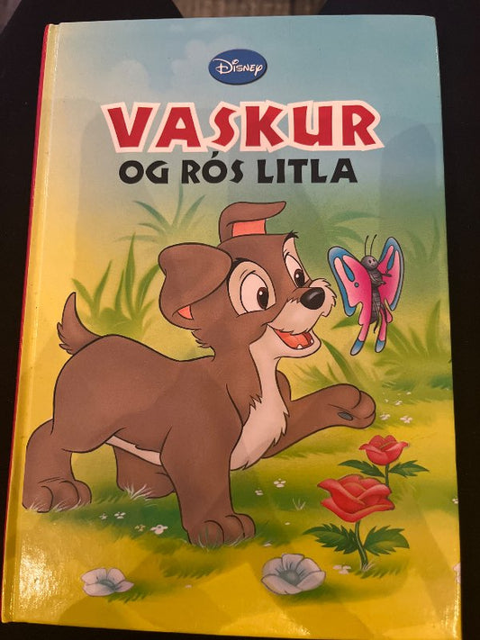Disney bók Vaskur og Rós litla