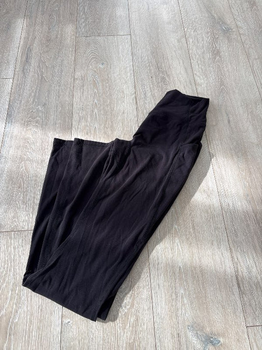 Svartar flared leggings