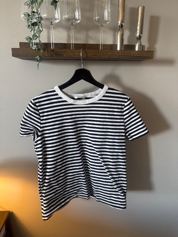 Zara röndóttur stuttermabolur