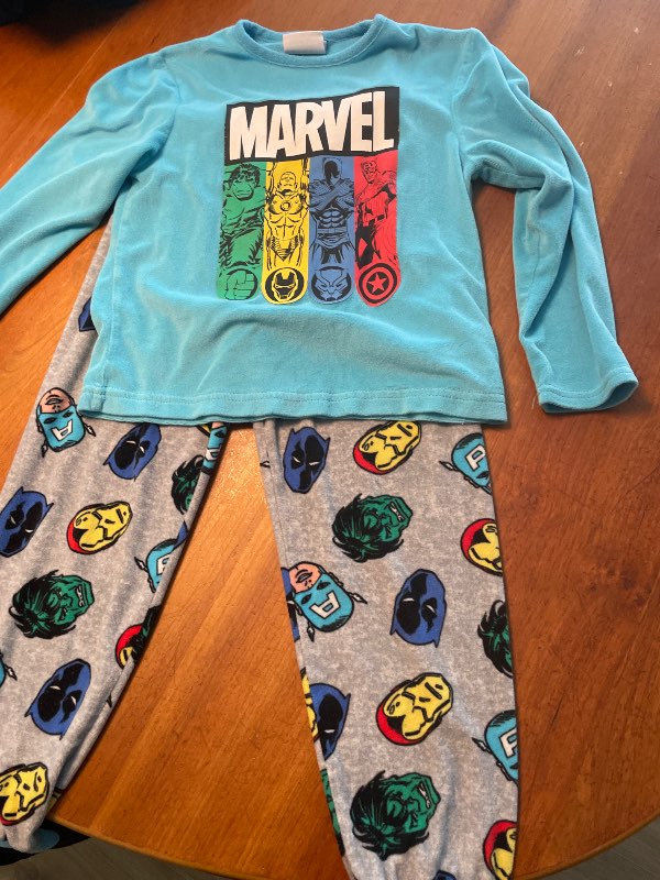 Marvel flísnáttföt