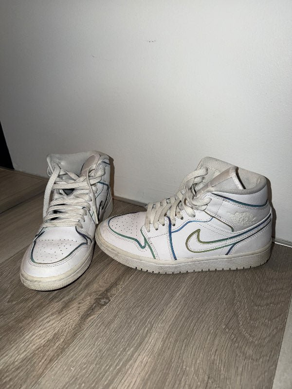 Skór- Nike- hvítir