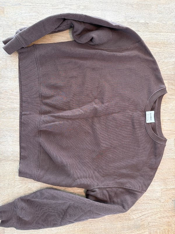 Crew neck Peysa -Pull&Bear- brún