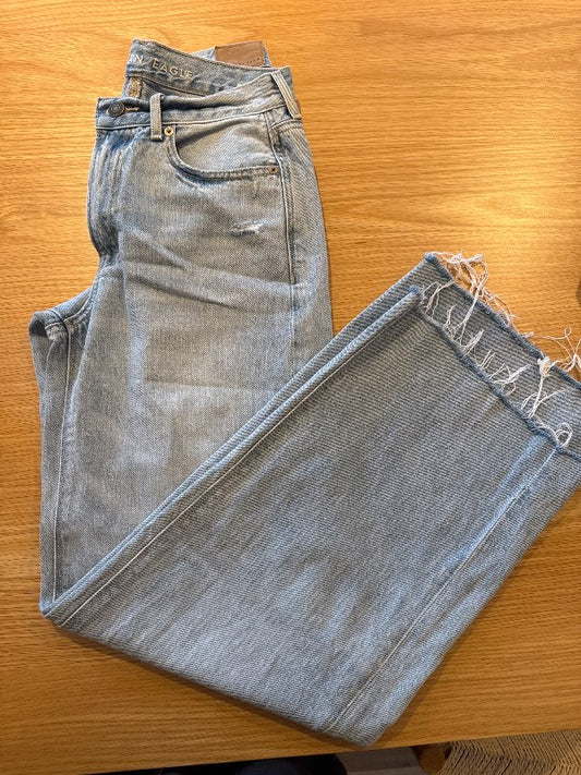 Gallabuxur, AE, bláar