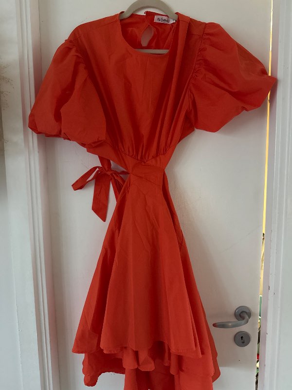 Orange dress