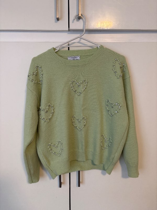 Sweater green hearth