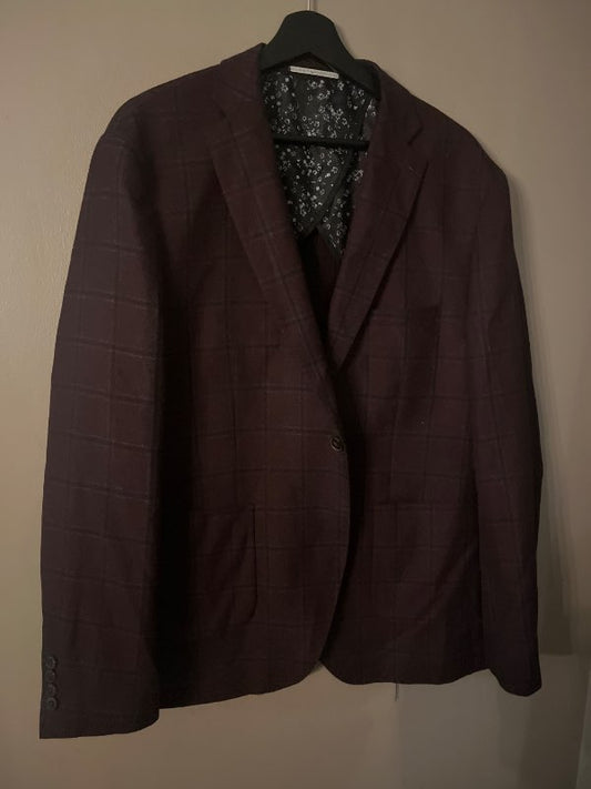 T köflóttur blazer