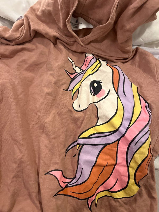 Unicorn peysa brun hm