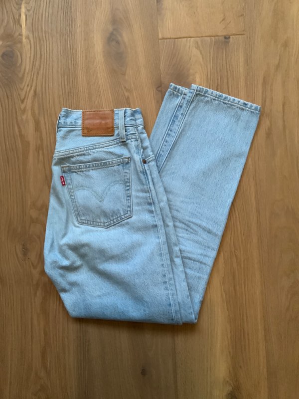 Levis gallabuxur 501 ljósbláar