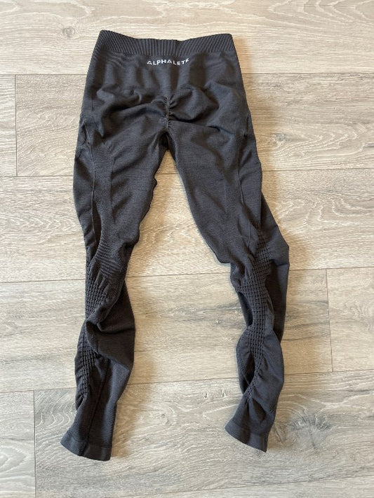 Brúnar Alphaletet buxur Taupe