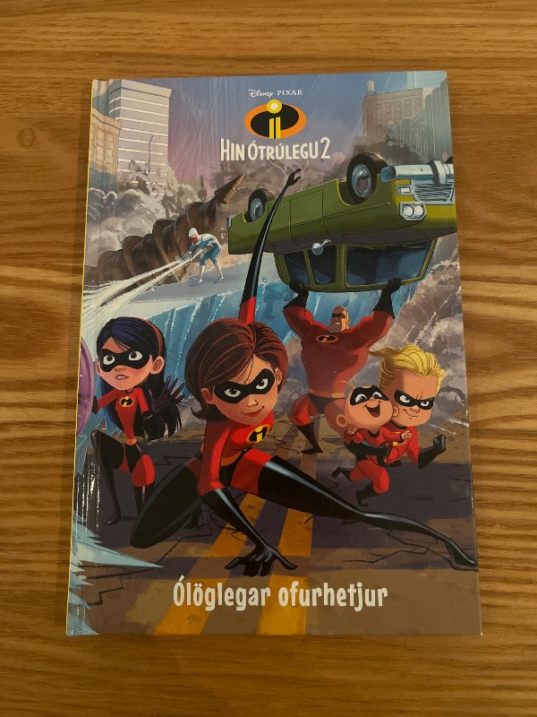 Disney bók Hin ótrúlegu 2