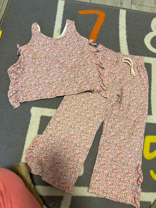 Zara set flower pink