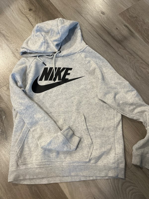 grey nike hoodie