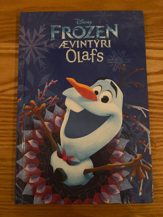 Disney bók Frozen ævintýri Ólafs