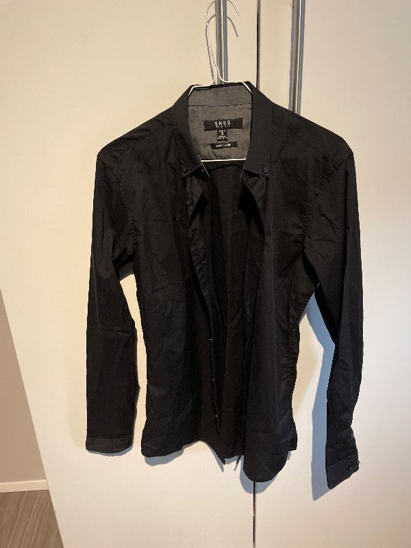 Skyrta/unglinga/svört