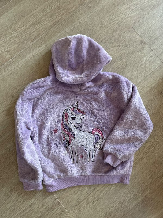 Unicorn fjólu kosy peysa