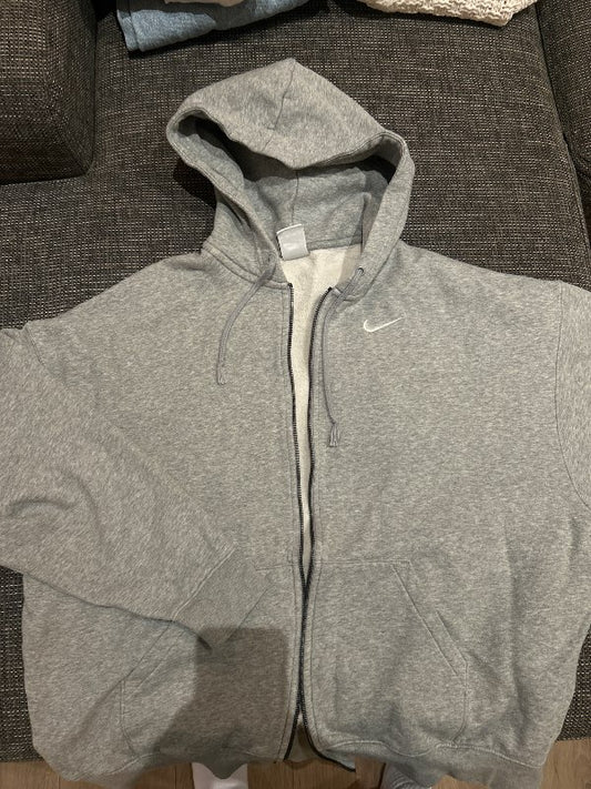 Oversized nike grá peysa