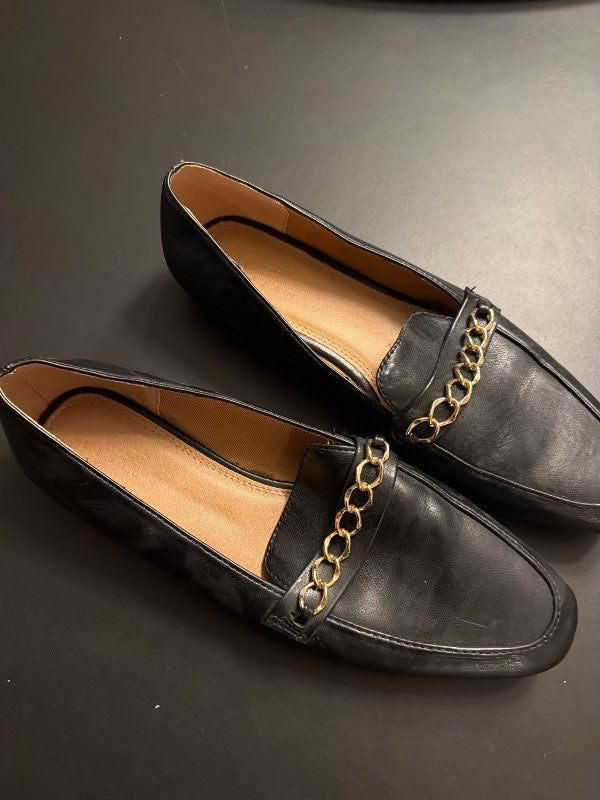 G Svartir Loafers 38