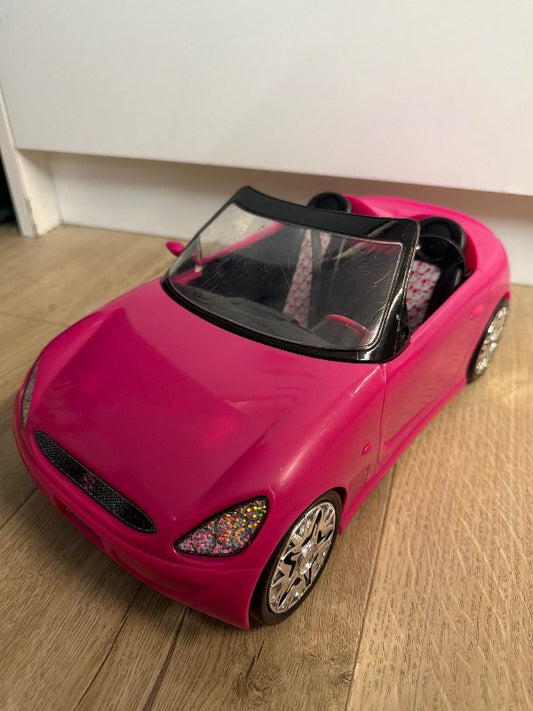 Barbie bílar bleikur