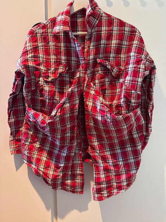 Red Korean shirt