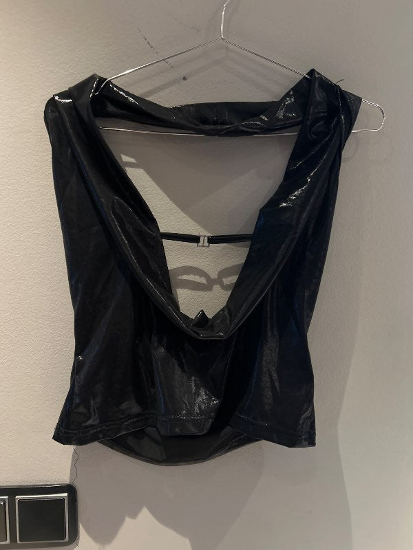 Shein halter top - Svartur