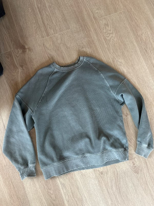 Pull&bear sægræn peysa