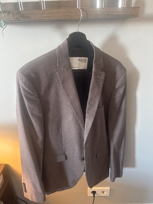 Selected blazer köflottur