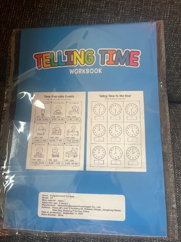 K. telling time bók