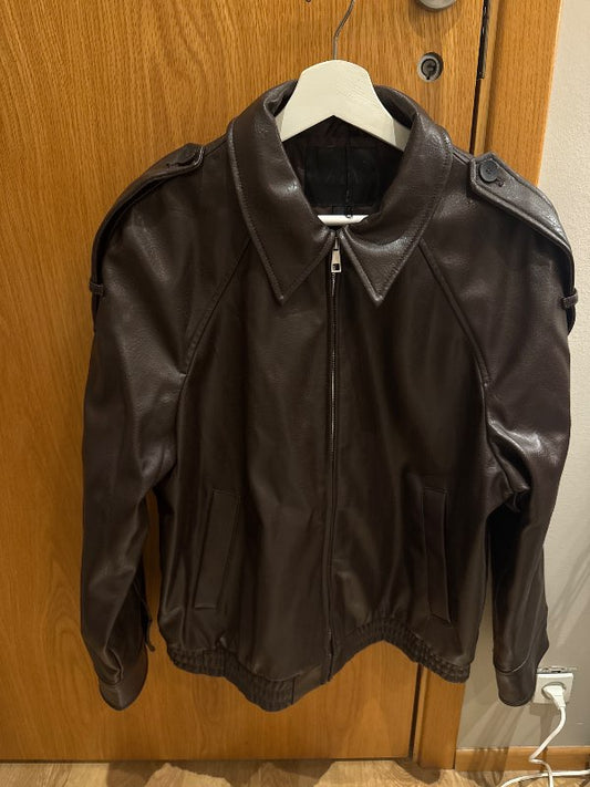 Zara leðurjakki