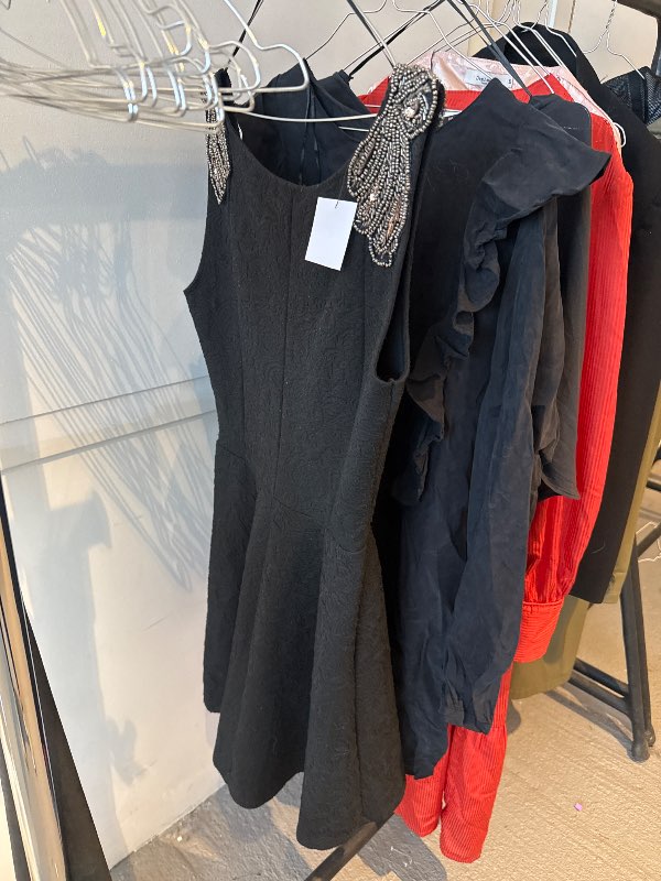 Pull&bear kjóll svartur