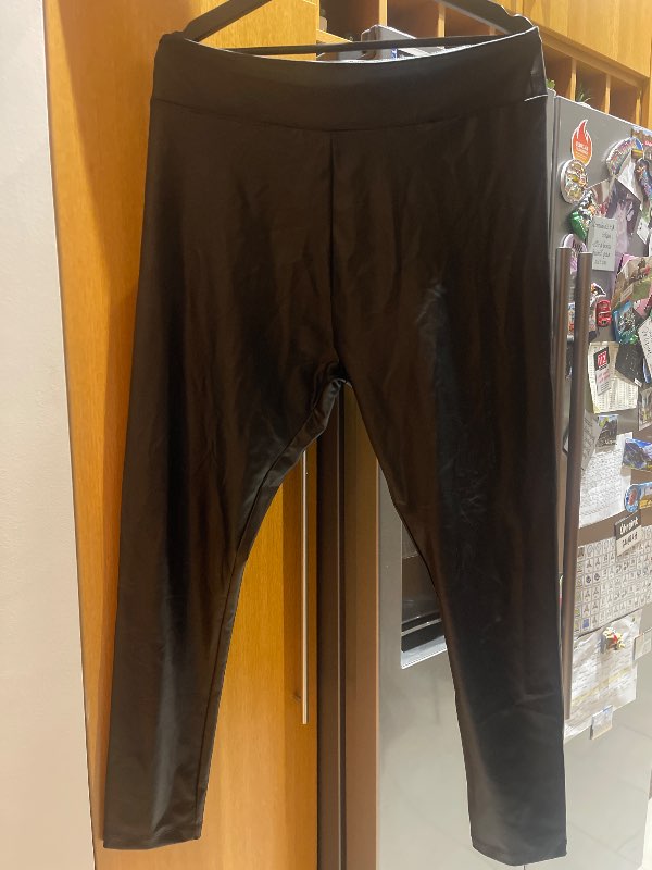 Leður leggings