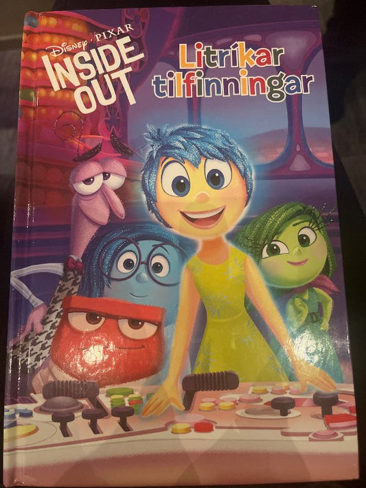 Disney bók Inside out