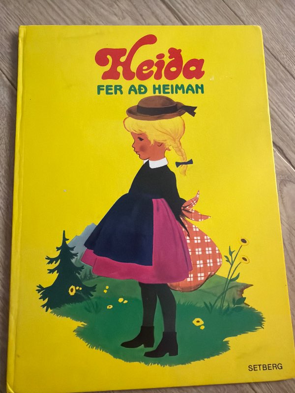 Heiða fer að heiman  bók