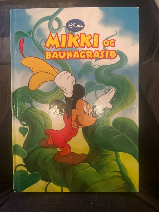 Disney bók Mikki og baunagrasið