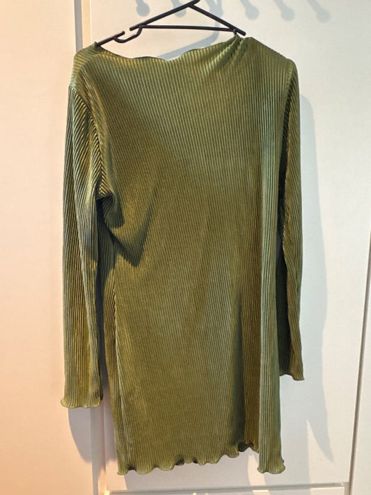 Moss green dress