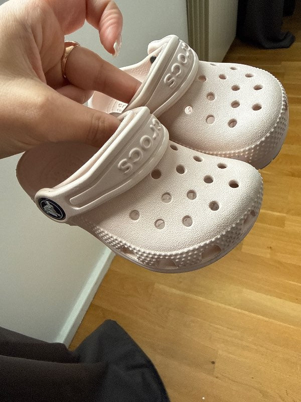 Nude crocs
