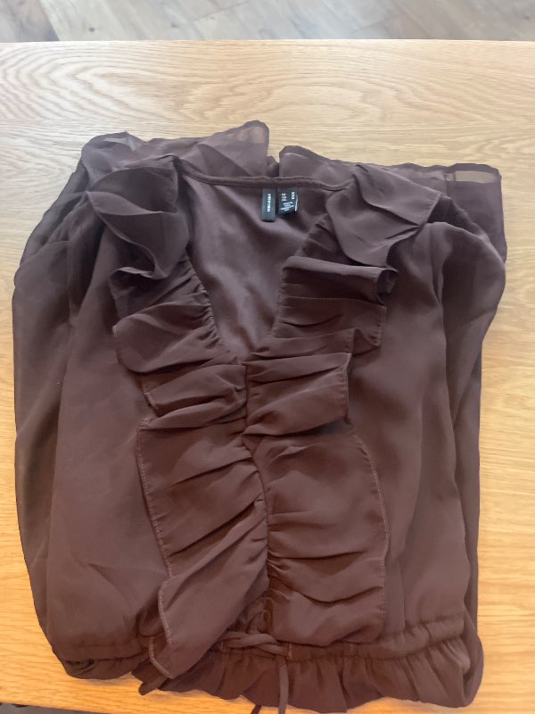 V Vero Moda brúnn kjóll