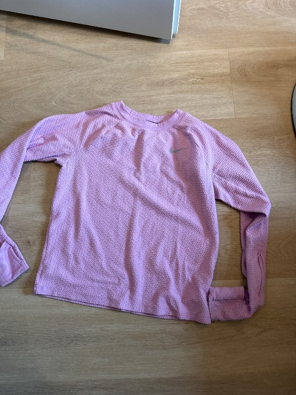 Bleik nike peysa
