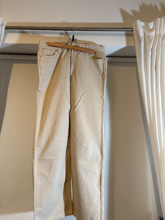 Beige gallabuxur- River Island.  Uk