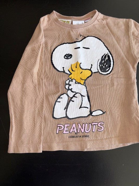 Langermabolur, brúnn Snoopy