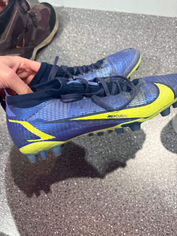 Nike takkaskór bláir