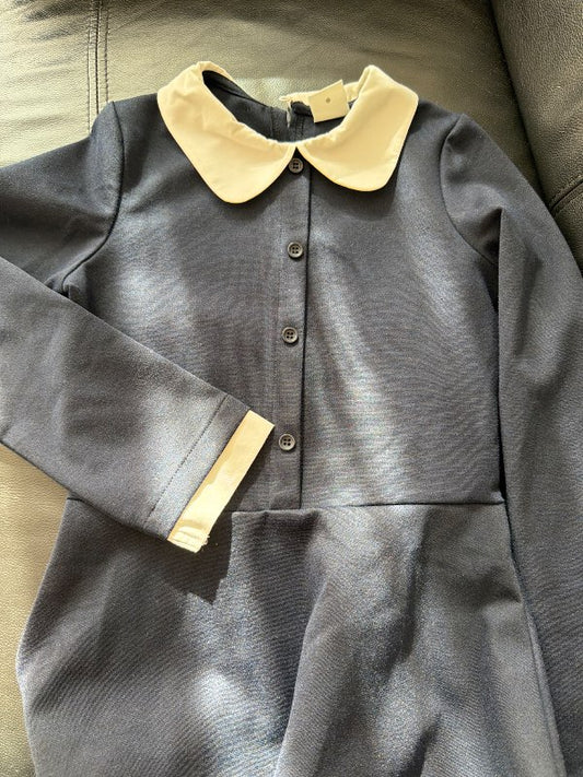 Zara navyblár kjóll