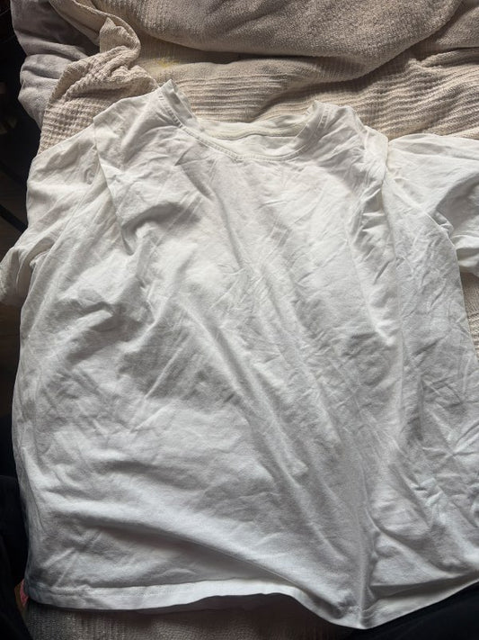 White T-shirt cotton