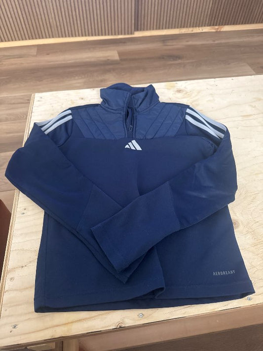 Blá adidas peysa